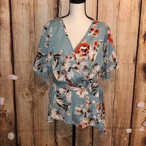 Beautiful V-neck Blouse